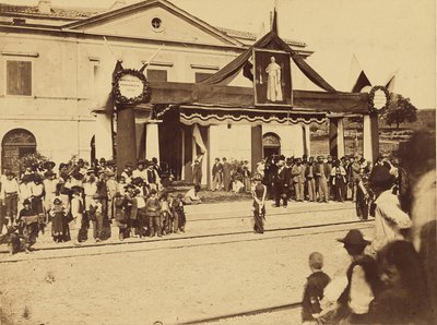 A Ceccano állomás felavatása alkotó: Altobelli and Molins