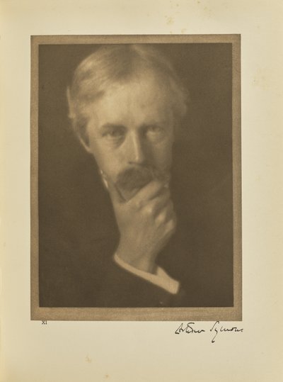 Arthur Symons alkotó: Alvin Langdon Coburn