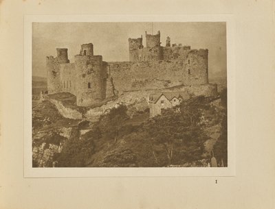 Harlech vára a szikláról alkotó: Alvin Langdon Coburn