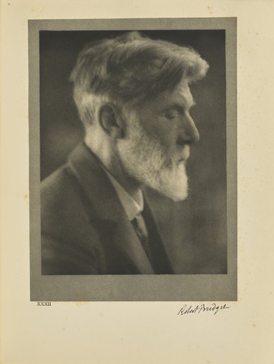 Robert Bridges alkotó: Alvin Langdon Coburn