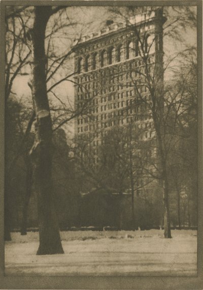 [A Flat Iron Building, New York City] alkotó: Alvin Langdon Coburn