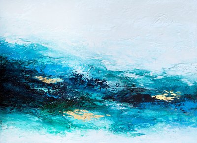 Aranyszínű óceán hullámai alkotó: Alyson Storms