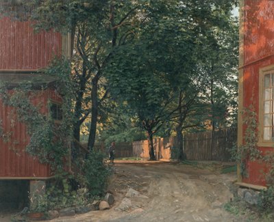 Megérkezik az esti újság alkotó: Amaldus Nielsen