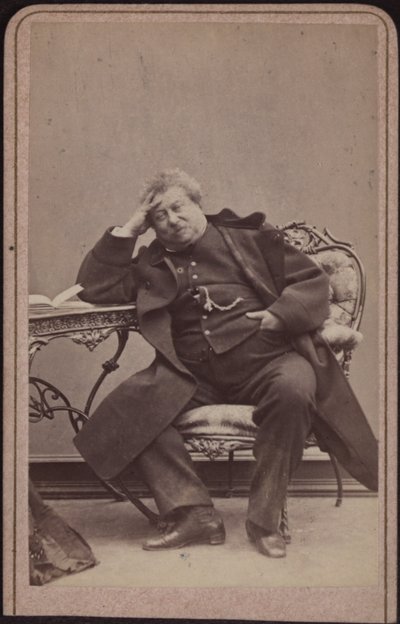 A szerző Alexandre Dumas apja 1802-1870, 1868 körül. alkotó: Amand Helm