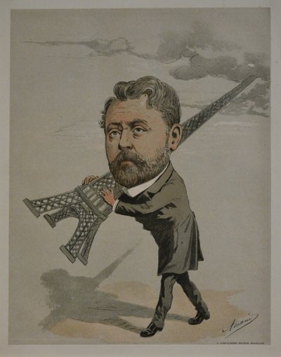 Gustave Eiffel: Az évszázad emberei. alkotó: Amand Vaché