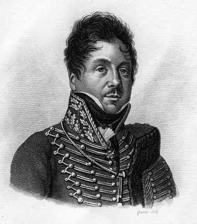 François FOURNIER SARLOVEZE (Sarlovese) 1774-1827- „Francia tábornokok portréi a franciák győzelmei és hódításai nyomán” c. Ambroise Tardieu metszete 1818-ban. Stella Collection. alkotó: Ambroise Tardieu