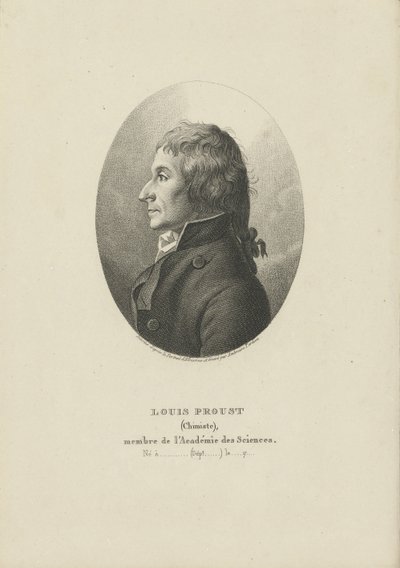 Joseph Louis Proust portréja 1754-1826 , c. 1800. alkotó: Ambroise Tardieu