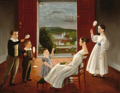 Nathan Starr gyermekei, 1835. alkotó: Ambrose Andrews