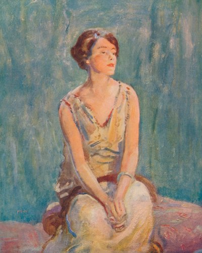 Egy portré, c1922, c1932 alkotó: Ambrose McEvoy
