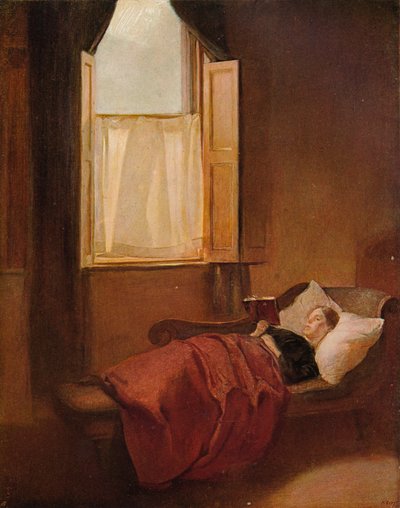 The Convalescent, c1900 alkotó: Ambrose McEvoy