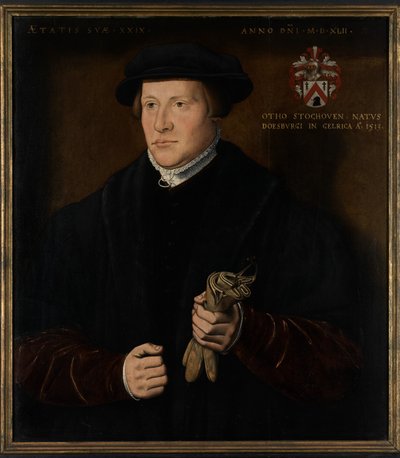 Otho Stochoven portréja (olaj a panelen) alkotó: Ambrosius Benson