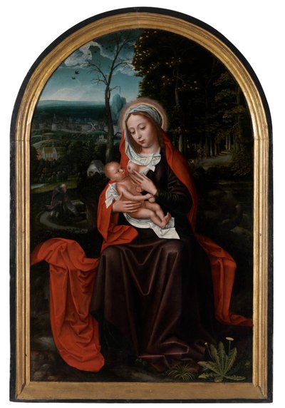 A többi az egyiptomi repülésen (olaj a panelen) alkotó: Ambrosius Benson