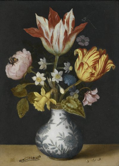 Virágcsendélet Wan-Li vázában alkotó: Ambrosius Bosschaert the Elder