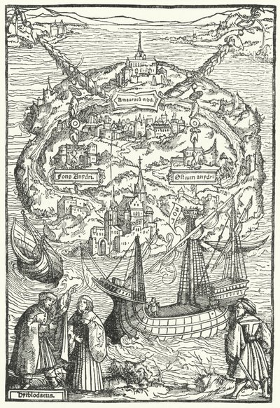 Utópia szigete alkotó: Ambrosius Holbein