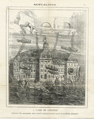 Illusztráció Chamről (1819-1879) Le Charivariban alkotó: Amédée de Noé