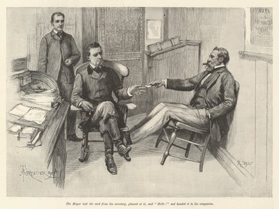 A Golden Gate őrsége, Bret Harte alkotó: Amedee Forestier
