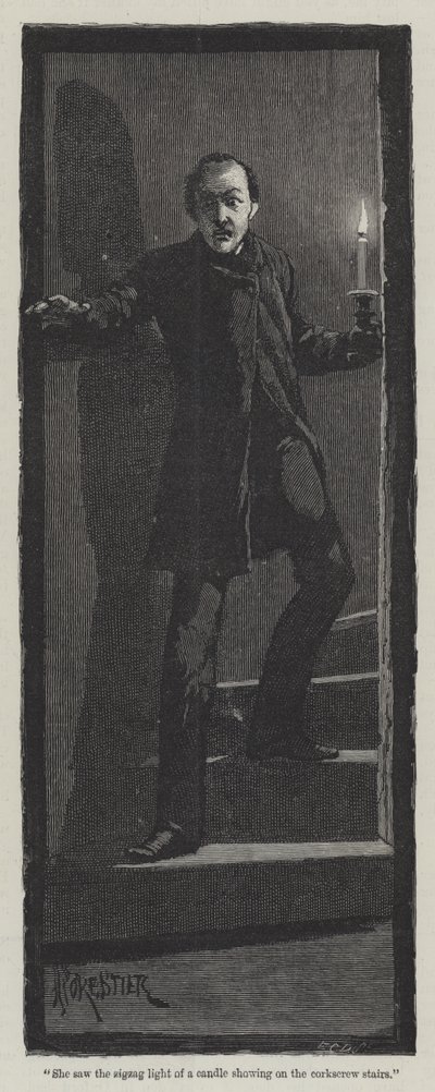 Eyre felmentése, Helen Mathers alkotó: Amedee Forestier