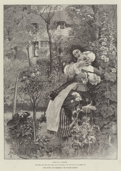A hitért és szabadságért, Walter Besant alkotó: Amedee Forestier