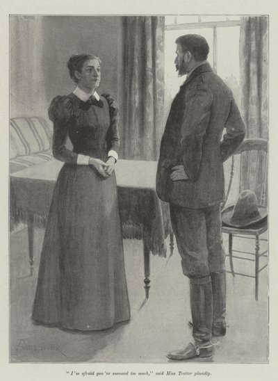 Mr Bilson házvezetőnője, Bret Harte alkotó: Amedee Forestier