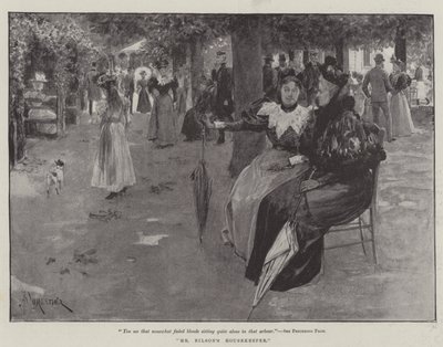 Mr Bilson házvezetőnője, Bret Harte alkotó: Amedee Forestier
