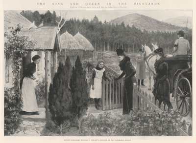 A király és királynő a Felvidéken alkotó: Amedee Forestier