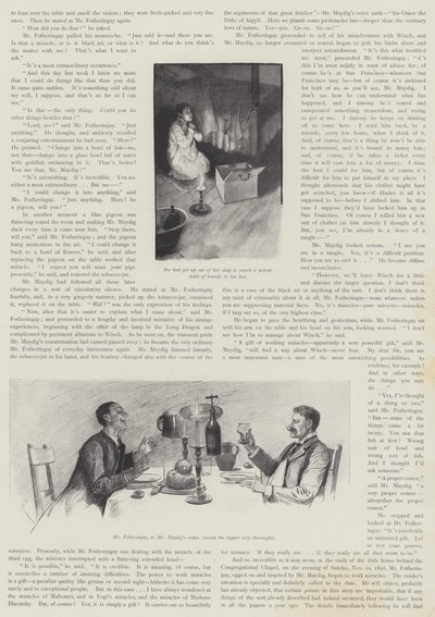 Az ember, aki csodákra képes, írta H. G. Wells alkotó: Amedee Forestier