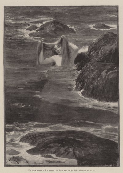 A Lighthouse Point hableánya, Bret Harte alkotó: Amedee Forestier