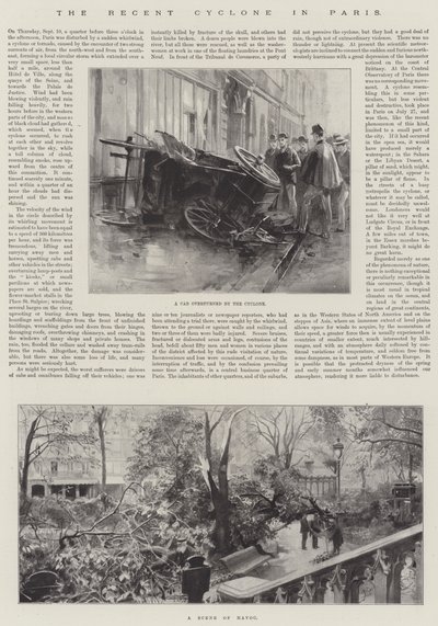 A legutóbbi párizsi ciklon alkotó: Amedee Forestier