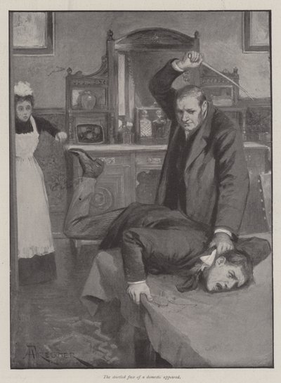 A lovagló ostor, szerző: George Gissing alkotó: Amedee Forestier