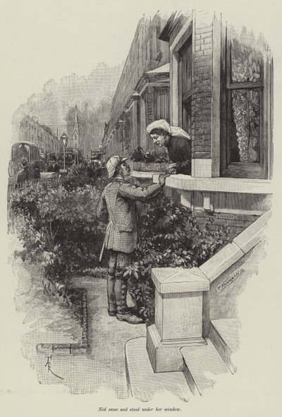 A fiú vétója, Thomas Hardy alkotó: Amedee Forestier