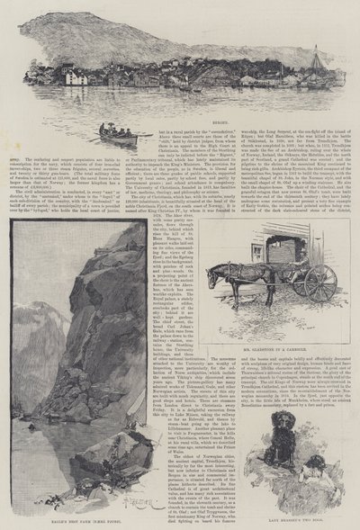 A napsugár Norvégiában, Lady Brassey alkotó: Amedee Forestier