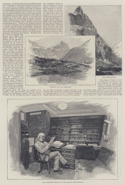 A napsugár Norvégiában, Lady Brassey alkotó: Amedee Forestier