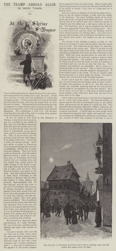 Ismét a csavargó külföldön, Mark Twain alkotó: Amedee Forestier