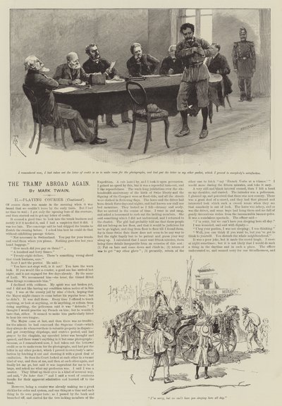 Ismét a csavargó külföldön, Mark Twain alkotó: Amedee Forestier