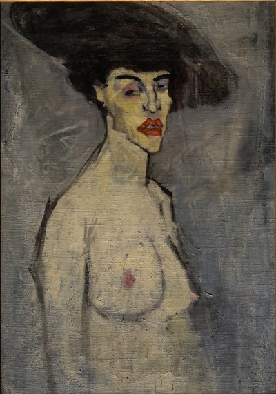 Akt kalapban alkotó: Amedeo Modigliani