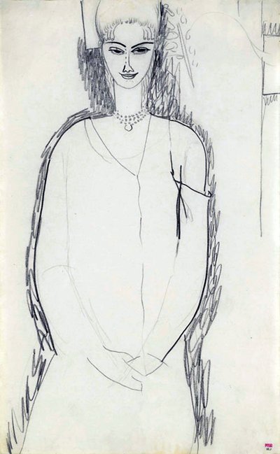 Anna Ekmatova, ೧೯೧೧ alkotó: Amedeo Modigliani