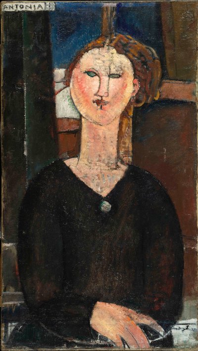 Antonia, 1915. alkotó: Amedeo Modigliani