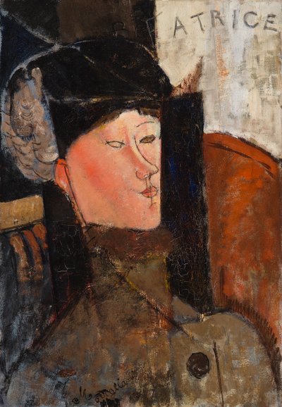 Beatrice (Beatrice Hastings portréja) alkotó: Amedeo Modigliani