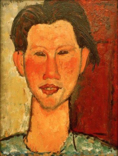 Bildnis Chaim Soutine alkotó: Amedeo Modigliani