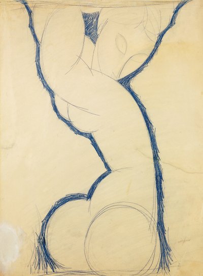 Tartószobor alkotó: Amedeo Modigliani