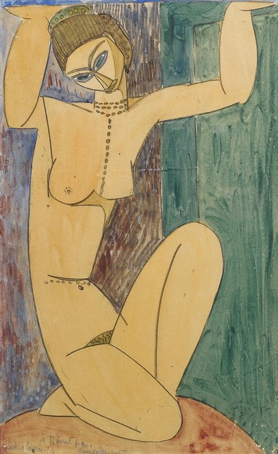 Franciául:  Cariatide alkotó: Amedeo Modigliani