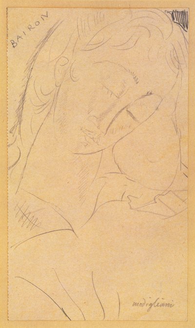 Fej - Bairon alkotó: Amedeo Modigliani