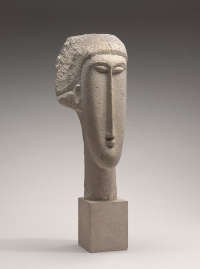 Egy nő feje alkotó: Amedeo Modigliani