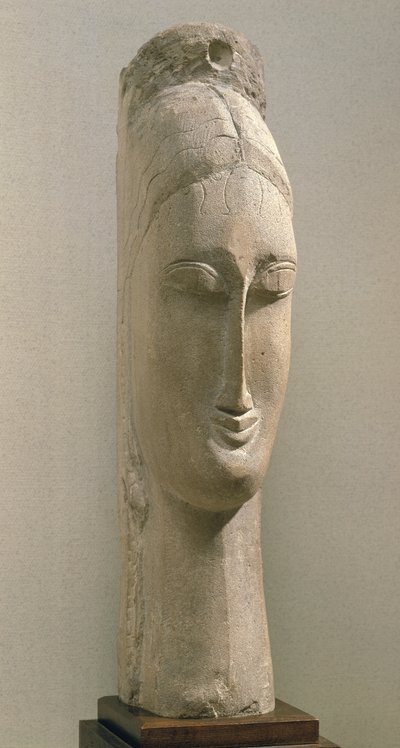 Egy nő feje alkotó: Amedeo Modigliani