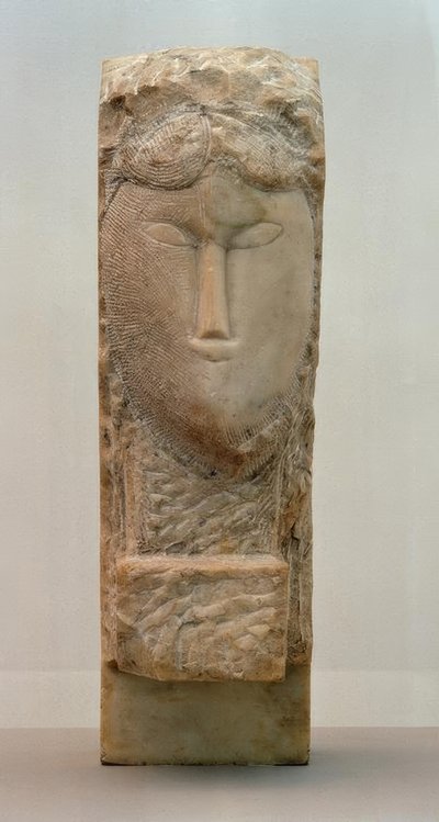Egy nő feje alkotó: Amedeo Modigliani