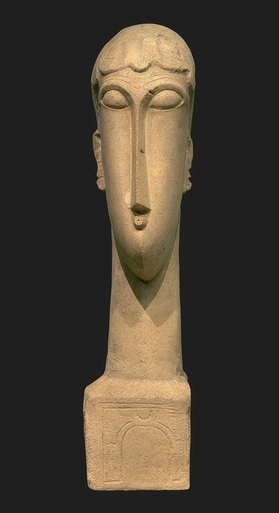 Egy nő feje alkotó: Amedeo Modigliani