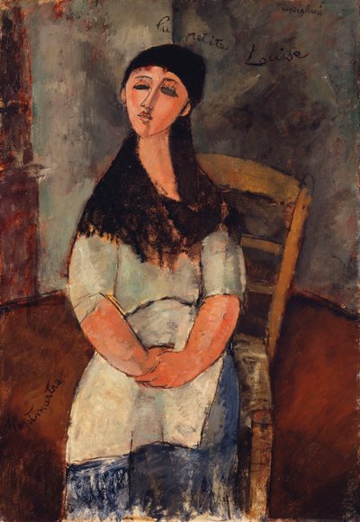 Kis Louise, 1915 alkotó: Amedeo Modigliani