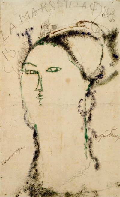 Madame Othon Friesz (La Marseillaise) alkotó: Amedeo Modigliani