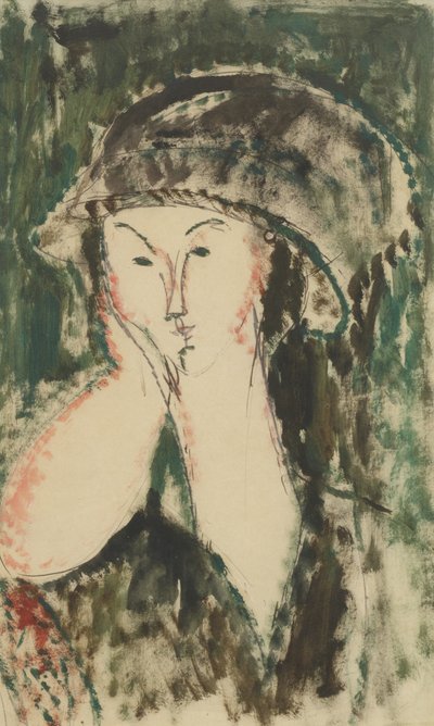 Beatrice Hastings portréja, 1914-1915. alkotó: Amedeo Modigliani