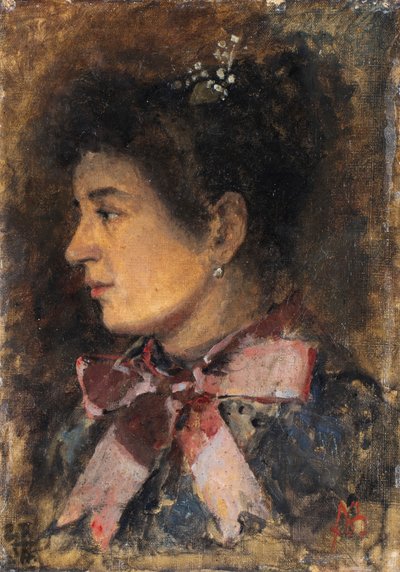 Medea Taci portréja alkotó: Amedeo Modigliani